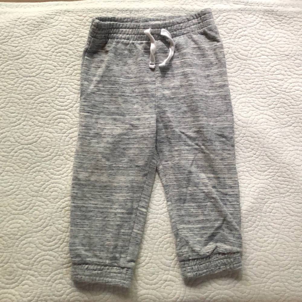 Jumping Beans Grey Space Dye Sweats Boys 24M